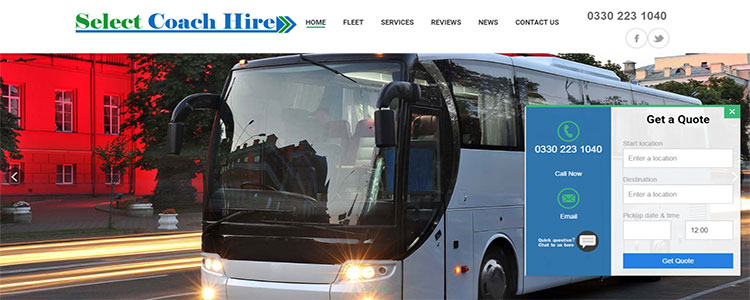 Case Study — Select Coach Hire